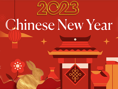 Aviso de feriados do ano novo chinês